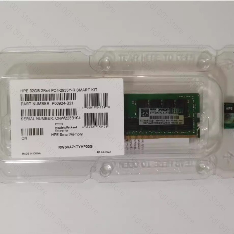 Mémoire serveur HPE 32 Go 2Rx4 - 32Gb 2Rx4 Pc4 2933Y avis et prix