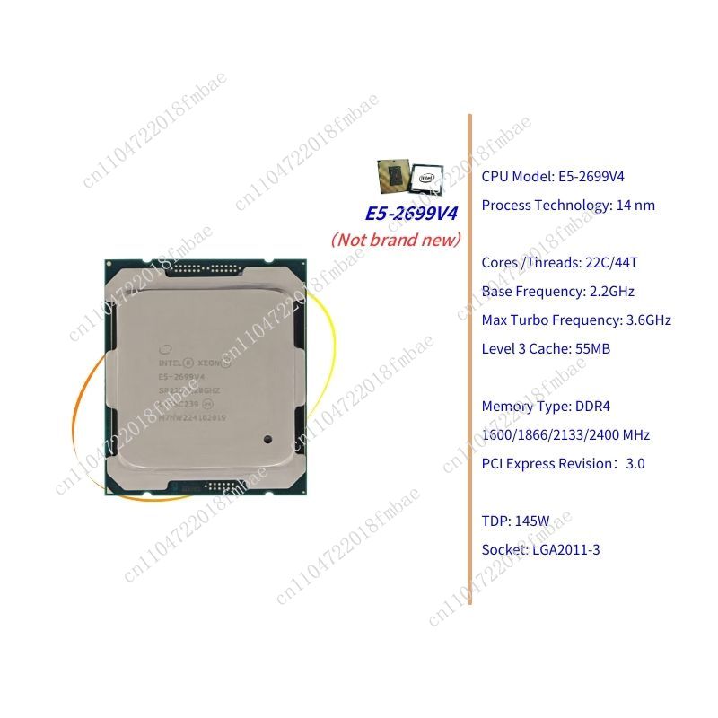 Ensemble PC de bureau Matx NVM - E5 2699 V4 avis et prix